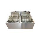Fritadeira Elétrica 2 Cubas Plus Aço Inox 10L 110V 3600W