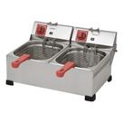 Fritadeira Elétrica 6L 2 Cubas Inox 3000W Marchesoni FT.1.622.ST 220v