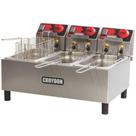 Fritadeira Elétrica 9 Litros 3 Cestos FC3A Croydon Inox 220V