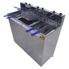 Fritadeira Elétrica Água e Óleo JL Colombo Gabinete 3 Cubas 18 Litros Cada 8000W 148304