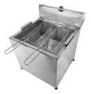 Fritadeira Elétrica Água Óleo 20 L Inox Profissional 5000w