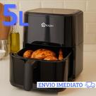 Fritadeira Elétrica Air Fryer 5l 1400w Kaza Cor Preto