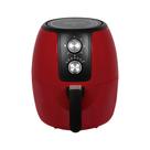 fritadeira elétrica air fryer vermelha