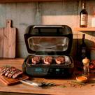 Fritadeira Elétrica Air Fryer WAP Barbecue Flame Digital 10 Litros 1700W com Painel Touch e Função Barbecue