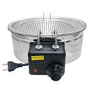 Fritadeira Elétrica Com Óleo 5 Litros Inox Tacho 110v/220v com Desligamento Automatico