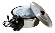 Fritadeira Elétrica Industrial Tacho Redondo 5 Litros Esmaltado Com Tampa Fritadeira Elétrica Industrial Tacho Redondo 5 Litros Esmaltado Com Tampa