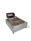 Fritadeira Elétrica Inox Cuba Quadrada 7 Litros
