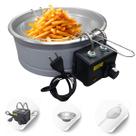 Fritadeira Elétrica Inox Tacho 5 Litros Fritadeira Elétrica Inox Tacho 5 Litros