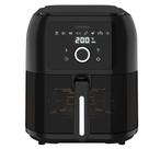 Fritadeira Elétrica Sem Óleo Air Fryer Colormaq 8L 1700w Digital Glass All Black