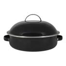 Fritadeira Esmaltada 4L Fogão a Gás, Indução e Lenha Preto