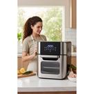 Fritadeira Forno Air Fryer 12L 1800W Digital Preta 220V