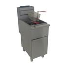 Fritadeira Industrial à Gás GN Inox com 2 Cestos CPF3NG FrigoPRO