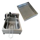Fritadeira Industrial Cuba 5L Compacta com Escorredor M