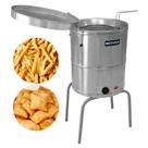 Fritadeira Industrial Elétrica FIE20 Max Água E Oléo Metvisa