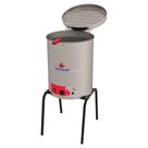 Fritadeira Industrial Elétrica Pedestal 37L Água e Óleo 8000W PR-30R Progás - 20L Óleo + 17L Água + 1Kg Sal