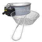 Fritadeira Industrial Elétrica Tacho Profissional 5L Óleo Residencial