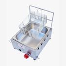 Fritadeira Industrial Inox à Gás Baixa Pressão 1 Cuba Cefaz Fritadeira Industrial Inox à Gás Baixa Pressão 1 Cuba Cefaz