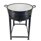 Fritador à Gás com Tacho 22 Polegadas 20L Fortmix