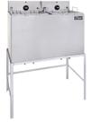 Fritador Elétrico Duplo Fire Feqdc Filtro Água Cavalete 66L