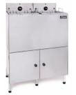 Fritador Elétrico Duplo Fire Feqdg Filtro Água Gabinete