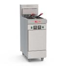 Fritador Elétrico Gabinete Bipartido 25 Litros Óleo FEB25-3T Trifásico 380V - Red Chameleon