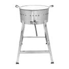 Fritador Fogão Pasteleiro INOX A Gás Com Tacho 18 Fritador Fogão Pasteleiro INOX A Gás Com Tacho 18