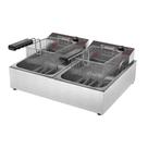 Fritador Fritadeira Tacho Fritura 2 Cuba Elétrico Monofásico 6L FRCE6 Metalcubas