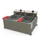 Fritador Retangular Elétrico 2 Cestos Inox PR-20E GN 220v - Progás