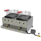 Fritador Retangular Progás a Gás Alta Pressão com Kit Gás e 2 Cestos Capac/ 10 Litros PR-20 G GN