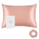 Fronha ALASKA BEAR Natural Silk 19 Momme 600TC Queen Dusty Pink