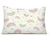Fronha Avulsa 100% Algodão Estampada Rainbow Soft