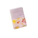 Fronha Avulsa 50x70cm Decorada Infantil Circo Rosa Malha Lilás Arrumadinho Enxovais