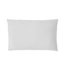 Fronha Avulsa Berço Bebê 30x40cm Percal 200 Fios 100% Algodão Branca Arrumadinho Enxovais