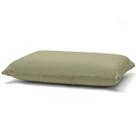Fronha Avulsa KazzaVip Malha 100% Algodão Basic Lisa 45cmx70cm Verde Musgo