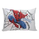 Fronha Avulsa KazzaVip Malha 100% Algodão Marvel Estampa Localizada Spider-Man 48cmx68cm Branco Fronha Avulsa KazzaVip Malha 100% Algodão Marvel Estampa Localizada Spider-Man 48cmx68cm Branco