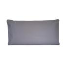 Fronha Avulsa King 50x90cm Percal 200 Fios 100% Algodão Cinza Arrumadinho Enxovais