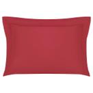 Fronha Avulsa Lisa Cetim 300 Fios 100% Algodão 50cm x 70cm com 3 abas Viva Conforto