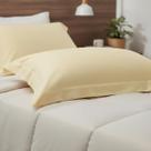 Fronha Avulsa Percal 230 Fios Buettner 50x70cm Reffinata Cores Perola Amarelo