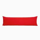 Fronha Avulsa Poliéster Abraço 50x150cm Vermelho Lavive