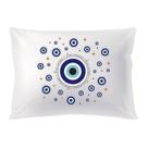 Fronha Branca Avulsa Divertida Frase Boas Energias 50x70 cm Fronha Branca Avulsa Divertida Frase Boas Energias 50x70 cm