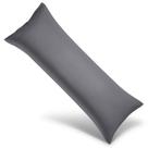 Fronha Cooling Body WishSmile cinza escuro 20x54cm, 1 pacote Fronha Cooling Body WishSmile cinza escuro 20x54cm, 1 pacote