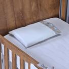 Fronha de Berço Bebê e Infantil 100% Algodão AntiAlérgico Macio Suave 1 Peça 40x30cm Noite Tranquila