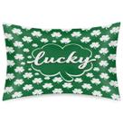 Fronha de cetim Pardick St. Patrick's Day Green Queen Size