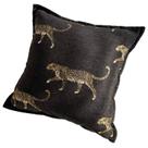 Fronha de luxo com estampa de leopardo em estilo chinês vintage