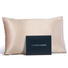 Fronha Fishers Finery 25 mm 100% pura, seda amora, cinza