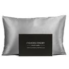 Fronha Fishers Finery 30 mm 100% pura, seda amora, prata Fronha Fishers Finery 30 mm 100% pura, seda amora, prata