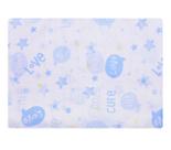 Fronha Infantil Avulsa 100% algodão 28 cm x 40 cm Baby Nice Azul
