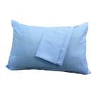 Fronha Infantil Azul 40x60 Toque Acetinado Com Zíper