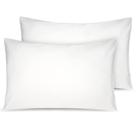 Fronha LULUSILK 36x51 cm de algodão orgânico, pacote com 2 unidades, marfim
