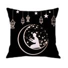 Fronha Moon and Star Pattern Celestial Design 45x45cm